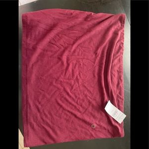 Dark burgundy tube top